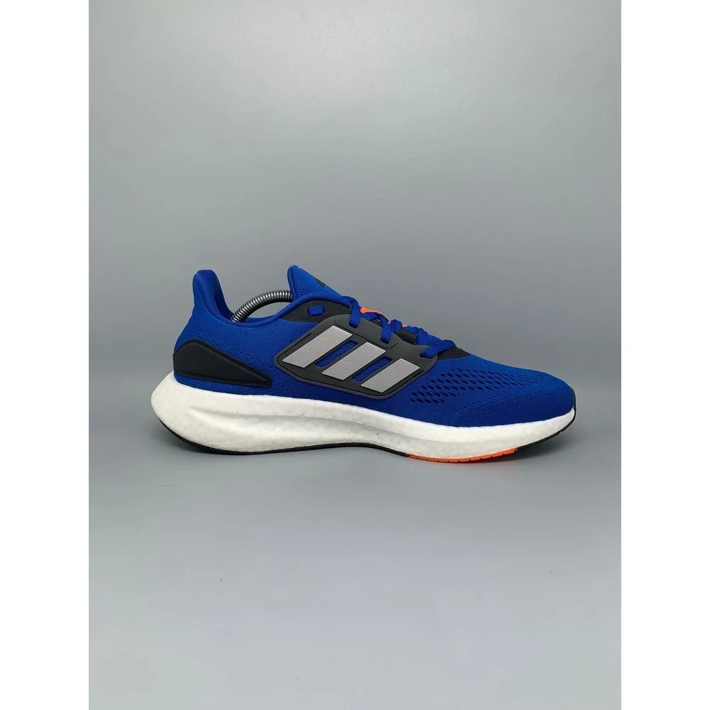 Adidas Pureboost 22 Blue Orange Running Shoes HQ1453 Men's‎ Sz 11